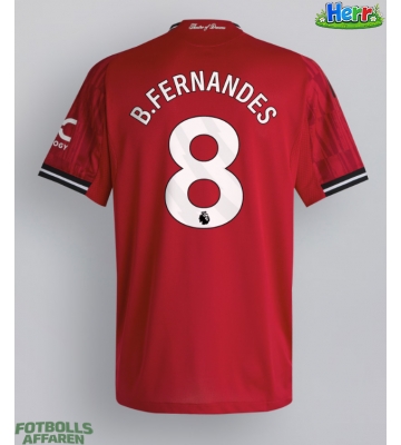 Manchester United Bruno Fernandes #8 Hemmatröja 2025-26 Kortärmad